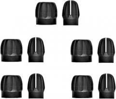 5 Pack Two Way Radio Volume and Channel Knob Button Cap for HT750 HT1250 HT1550 CP200 CP200D CP200XLS CP150 CP040 PR400 PRO5150 Walkie Talkie Replacement Accessories