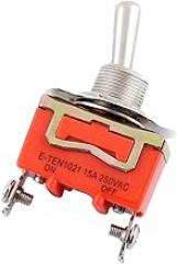 2 Pcs E - TEN1021 1121 1122 1221 1322 1321 1322 Toggle Switch Rocker Toggle Switch 15A 250VAC New 2026 High for Reliable Electronic Component, Precision, Stable Performance