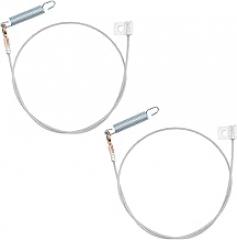 Convertible Side Hold Down Tension Cables Compatible with Mazda Miata 1990-1997 MX-5 Models,Direct Replacement Left, Right, Upper Hold Down Tension Cables (2PCS)