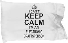Amorfos Electronic Draftsperson Gifts - Pillowcase for Electronic Draftsperson, for Women and Men, Present/Accessory, Creative and Soft Pillow Case