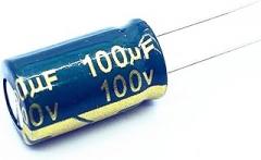 10pcs 100V 100UF Low ESR/Impedance high Frequency Aluminum electrolytic Capacitor Size 10X14 100v 100UF