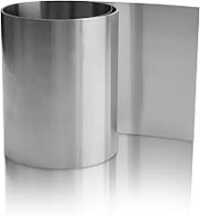 430 Stainless Steel Foil Roll, 0.1mm x 100mm x 1M Stainless Steel Sheet, Metal Foil for Crafts, Electronic Equipment, Industry Machinery, Hardware