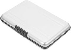 Tofficu Card Holder Sturdy Storage Box Internal TPU Drop Shake Resistant Portable Electronics Organizer for Travel