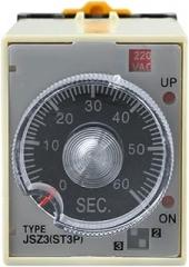 NISZA ST3PC Series Electronic time Relay AC220V Adjustable delay Relay 24V (Size : DC110V)