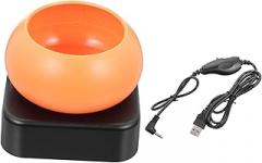 Homoyoyo Electric Bead Spinner with Adjustable Speed Beading Tool for Jewelry Making Compatible with Flat Clay Beads for DIY Craft Projects