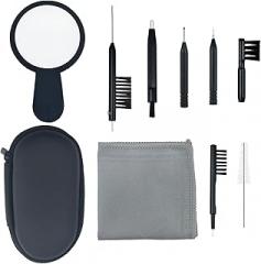 10 PCS Hearing Aid Cleaning Kits Hearing Amplifier Brush Tools Earbuds Headphones Cleaner Brush Kits with Case Set B