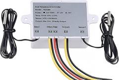 Microcomputer Digital Display XK-W1088 high-Precision Digital Thermostat Intelligent Dual-Control Electronic Controller (Size : 110V-220V)