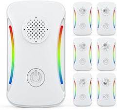 Upgraded 6 Packs Ultrasonic Pest Control Repeller with 3 Modes, Electronic Spider Repellent Indoor for Insect Roaches Rodent Ant Bug Mosquito Mouse Repellent Plug in for House Kitchen Garage Warehouse