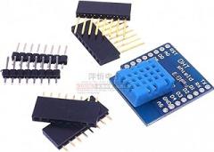 Smart Electronics DHT Shield for WeMos D1 Mini DHT11 Single-Bus Digital Temperature and Humidity Sensor Module Sensor