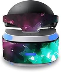 MightySkins Skin Compatible with Sony Playstation VR wrap Cover Sticker Skins Glow Stars