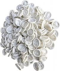 700pcs Disposable Fingertip Protectors Static White for Nail Art DIY Manicure and Electronic Repair Flexible Material