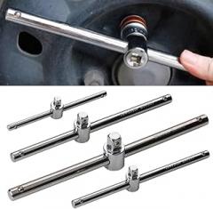 Socket Wrench Extension Bar Sliding T Bar Tool 1/4