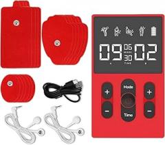 Health Expert Electronic Stimulator 12Modes TENS EMS Unit Compact Muscle Stimulator