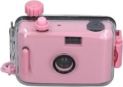 Film Camera, Reusable 1/100s Shutter Speed F/9 28MM Lens Half Frame Film Camera Removable Waterproof Case 35mm Film Camera for Birthday Gifts, Daily Records (Light)