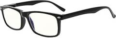 Eyekepper Anti Blue Light Glasses for Men Blue Light Blocking Glasses for Computer Eyestrain, Black