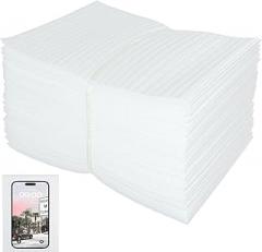 6''x8''Small Foam Pouches, 50PCS Cushioning Foam, Packing Supplies for Moving and Packing, Foam Pouches for Small Fragile Items/Electronic Products/Cosmetic Products/Jewelry/Glasses/Cups.