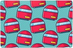 MULIHU Seamless Pattern Of Electronic Purifier Tin Signs Vintage Metal Sign Iron Painting for Home Bar Coffee Kitchen funny Wall Decor 8x12 Inch