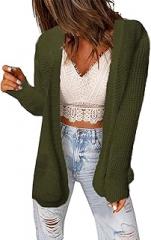 Lolvmvchi Sweaters for Women Sweater Knitting Long Sleeve Knits Fall Outfits for