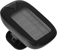 Digital Electronic Pedometer with Clip Step Counter for Exercise Portable Sports Accessory for Walking