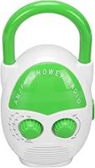 Portable Radio, AM FM IPX5 Water Proof Shower Radio 500mW Output Battery Operated Radio with Electronic Tuning for Bathroom Kitchen Outdoors