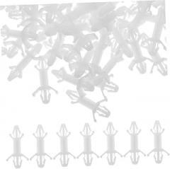 Unomor Elevate Your 100pcs Nylon Circuit Board Mounts Mounting Clips for Electronics