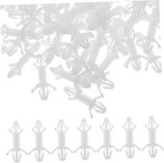 Unomor Elevate Your 100pcs Nylon Circuit Board Mounts Mounting Clips for Electronics
