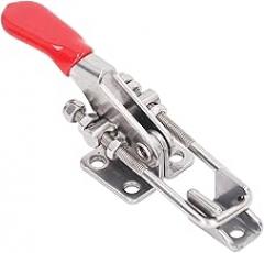 Toggle, 304 Stainless Steel Prevention Self Lock Design Strong Clamping Force Toggle Clamp Sturdy U Shaped Buckle for Electronic Assembly