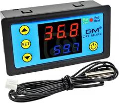 12V 24V 110V 220V Led Digital Thermostat Temperature Controller Regulator Heating Cooling Control Switch W3231 Replace W3230 New 2025 High for Reliable Electronic Component