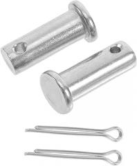 Stainless Steel Flat Head Pin with Hole b Type Cylindrical Design Easy Installation for Furniture Electronics High Strength Solid Needle Roller Pins