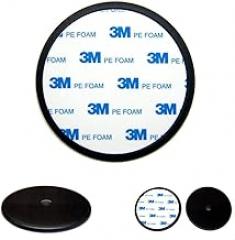 Ramtech Electronics 90mm Diameter Universal Dash Mount for Mobile Phones, GPS, DVR, Tablets, and More