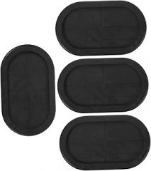 4 Pack Waist Round Hole Plugs Wire Seals Firewall Rings Rubber Seal For Electronics Wire Sealing