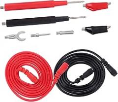 1Set Multimeter Test Leads Double Insulated Test Cable for Voltage Resistance Measurement Probe Wires for Electronic Work