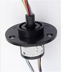 Electronic Slip Ring OD 22mm 12 Circuits Each 2A Gold to Gold Contact Capsule Slip Ring