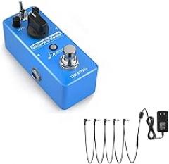 Ultimate 2 Modes Compression Effect Pedal & Donner DPA-1 Guitar Pedal Power Supply Adapter