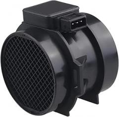 Air Flow Sensor Adapter Car Mass Air Flow Meter Sensor 5WK9643 28164 37200 Compatible With Hyundai Santa Fe Tucson Sonata Tiburon And Kia Optima Sportage 2001-2010 Air Meter Mount Base