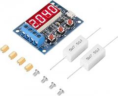 POCREATION Battery Capacity Meter, Micro USB Powered Battery Discharge Tester, Easy for 1.2-12V Testing, Precise Capacity Voltage Current Measurement for Electronics and Vehicles