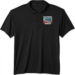 Synthesizer Electronic Music SteMi Apparel Synthesizer Electronic Music Producer Synth Player Performance Polo Shirt