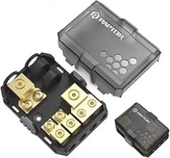 RAPTOR BY METRA ELECTRONICS PRO SERIES MANL FUSED 2-WAY ALL-IN-ONE DISTRIBUTION BLOCK - RMANLD
