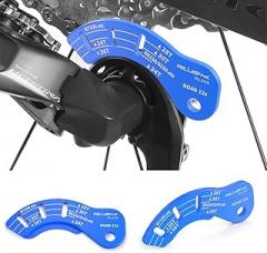 12-Speed Electronic Derailleur Adjustment Tools (2-Pack) Compatible with Shimano R7100/R8150/9250 Shifting Systems - Precision Gauge for Road Bikes