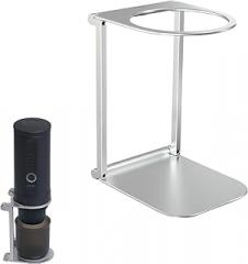 Coffee Pod Machine Stand Compatible with Outin Nano – Foldable Aircraft Aluminum Alloy Holder for Outdoor Camping and Home Use (Silver)