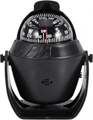 Electronic Marine Navigation Compass with LED Light Suitable for Cars Trucks and Boats All Weather Visible Dashboard Mount Digital Compass for Outdoor Adventures