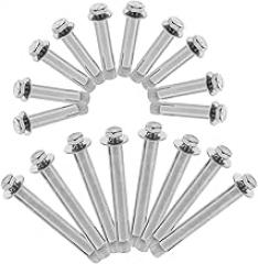 DOITOOL 20pcs Stainless Steel Expansion Bolts Fastening Screws for Construction Machinery and Electronics