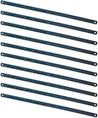Klein Tools 1224BI-P Hacksaw Blades, Bi-Metal Replacement Blades, Made in USA, 24 TPI, 12-Inch, 10-Pack