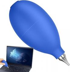 Rubber Air Blower - Manual Dust Cleaner Pump for Camera Lens, Eyepieces, Guitar Strings | Air Bulb Blower for Electronics, Sensor Cleaning, Optical Devices, Keyboard Ash Remover Dusting Tool