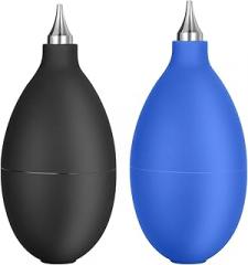 2pcs Air Blower for Electronics, Rubber Air Blower Dust Cleaner, Camera Lens Blowers, Squeeze Bulb Pump, Hand Held Cleaning Tools for Camera Lens Keyboards