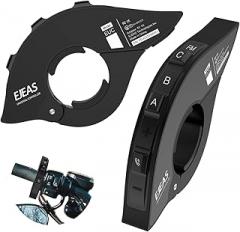 EJEAS EUC Remote Control for Motorcycle Helmet Bluetooth Intercom with Bluetooth 5.1 and IP65 Waterproof, Easy to Install on Motorcycle Handlebar and Suitable for V6PRO/V4 Plus/Q2/Q7/Q8/E1+