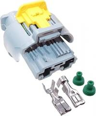 1 Set 2 Way Auto Wire Connectors For 1544317-3 Automotive Radiator Electronic Cooling Fan Sealed