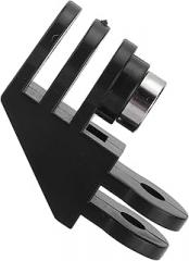 GLOGLOW Portable Electronic Device Mount 90 Degree Elbow Mount Adapter for 8 7 6 5 9, Adjustable Action Camera Accessory, Black Plastic, Compact Portable Design, 10g for