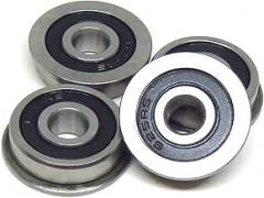 5Pcs F625RS Flange Bearing 5x16x5mm Deep Groove Ball Bearing F625 2RS 5 * 16 * 5 VORON Mobius 2/3 3D Printer Flanged Bearing(F625-2RS 5x16x5)