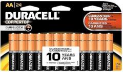 Duracell MN1500B24Z - Battery,AA,Alkaline,24/PK